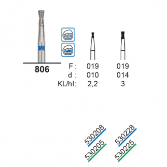 Mũi khoan đầu bằng lớn 806 DFS - Hộp 5 mũi