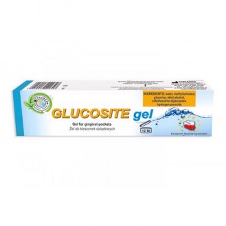 Gel điều trị viêm túi nướu, viêm nha chu Glucosite Gel - Ống 2ml