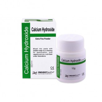 Bột sát trùng Calcium Hydroxide Powder - Prevest - lọ (10g)