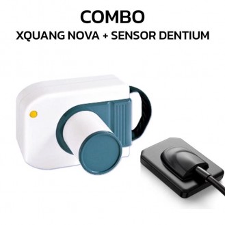 Combo 1 x-quang cầm tay Nova + 1 sensor Dentium IOX2 - Bộ