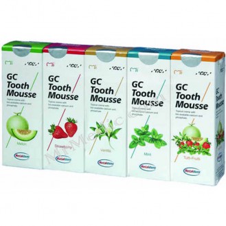 GC Tooth Mousse - Kem bôi tại chỗ có chứa ion calcium và phosphate sinh học - Hộp