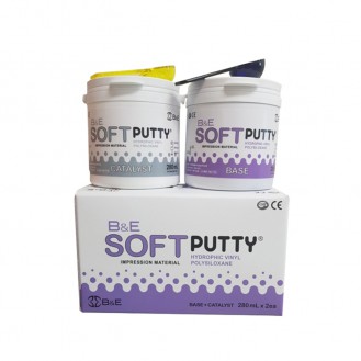 Cao su lấy dấu dạng đặc tự trộn SOFT PUTTY - Hộp 2 hũ