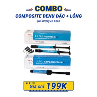 Combo 2 tuýp Composite Denu Đặc + Lỏng - Combo