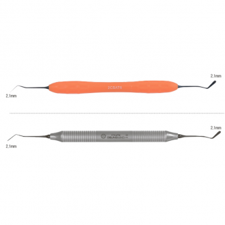 Dụng cụ trám composite - Composite Instrument- Metal (silicon)handle Osung - Cái