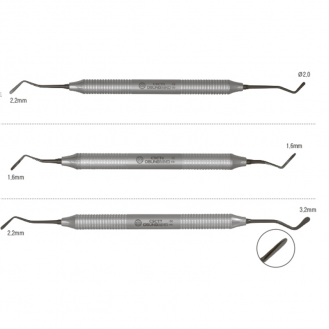 Dụng cụ trám composite - Composite Instrument- Metal handle Osung - Cái