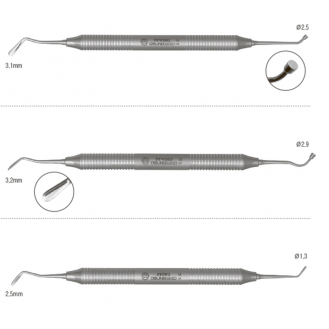 Dụng cụ trám composite - Composite Instrument- Metal handle Osung - Cái